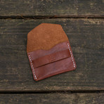 The Tuck Card Wallet (Mocha Brown)