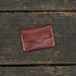 The Tuck Card Wallet (Mocha Brown)