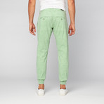 Digi Camo Twill Jogger // Basil (32)