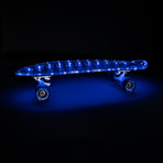 Altbee Desire Minicruiser LED Skateboard // Blue