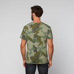 L.U.C.A. // Cotton Creweck Henley // Olive (S)