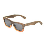 Johnny Cajj Sunglasses // Ebony + Oak Wood
