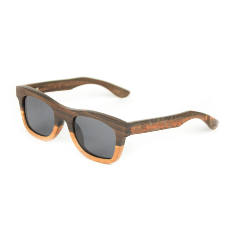 Dozer Sunglasses // Ebony + Oak Wood
