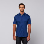 Cafébleu // Myron Button Up // Navy (M)