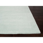 Kelle Glacier Blue Wool + Art Rug (3'L x 2'W)