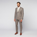 Pierre Balmain // Wool Two-Piece Suit // Light Gray Pinstripe (Euro: 50)