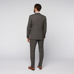 Pierre Balmain // Wool Two-Piece Suit // Charcoal Pinstripe (Euro: 50)