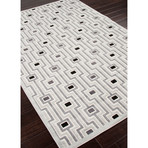 Valiant Grey Rayon Chenille Rug