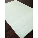 Kelle Glacier Blue Wool + Art Rug (3'L x 2'W)