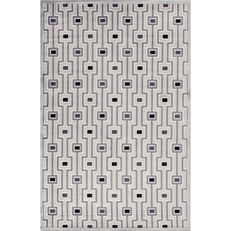 Valiant Grey Rayon Chenille Rug