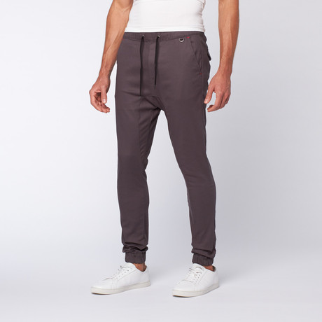 Drop Crotch Joggers // Charcoal (30)