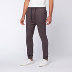 Drop Crotch Joggers // Charcoal (36)