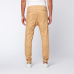 Drop Crotch Joggers // Khaki (36)