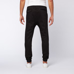 Drop Crotch Joggers // Black (30)