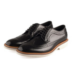 John White Shoes // Chaucer Calf Leather Brogue // Black (Euro: 42)