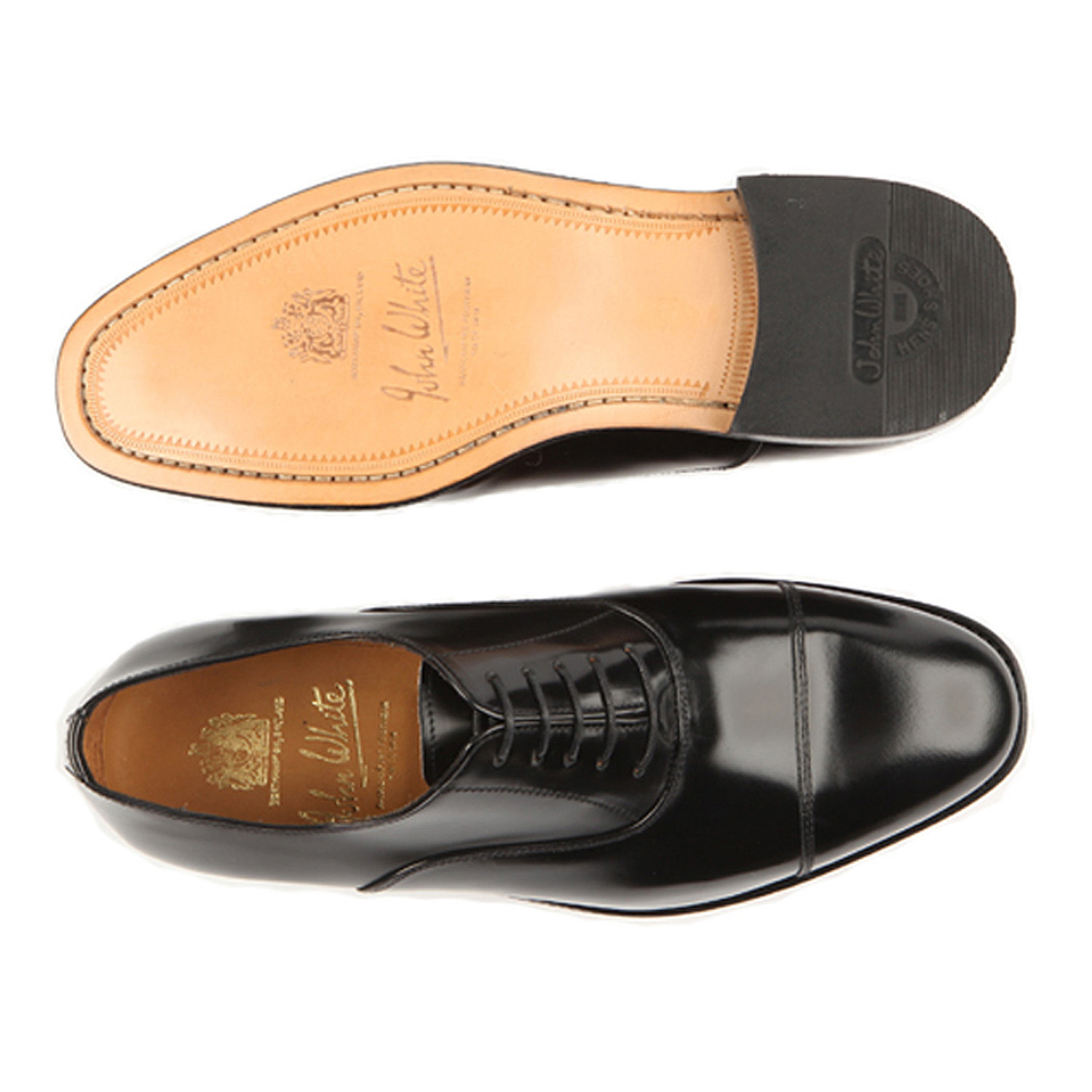 Oxford Polished Leather // Black (UK: 10.5) - John White Shoes - Touch ...