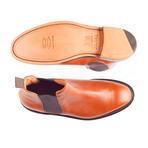 KB204 Polished Leather Boot // Tan (UK: 12)