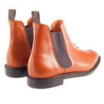 KB204 Polished Leather Boot // Tan (UK: 11)
