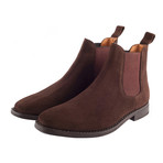 John White // Cheshire Suede Chelsea Boots // Brown (UK: 8)