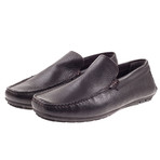 Cosmo 2 Grain Leather Moccasins // Brown (Euro: 46)
