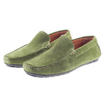 Cosmo 2 Suede Moccasins // Green (Euro: 46)