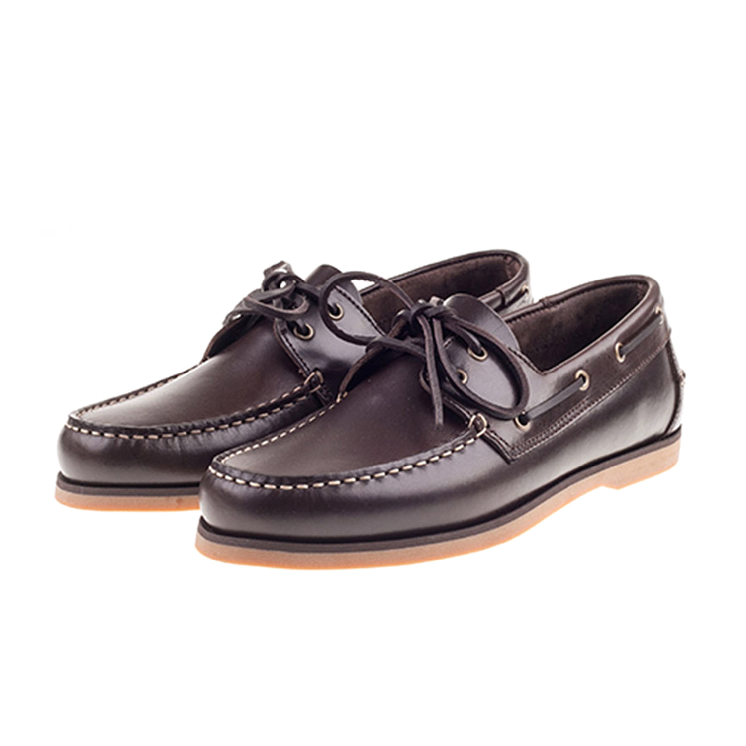 Brevitt Leather Boat Shoe // Brown (Euro: 41) - John White Shoes ...