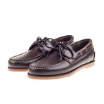 Brevitt Leather Boat Shoe // Brown (Euro: 44)