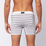 Richer Poorer // Po Boy Boxer Brief // White (S)