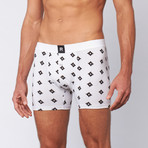 Richer Poorer // Visionary Boxer Brief // White (S)