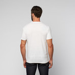 TRUS // V-Neck Tee // White (S)
