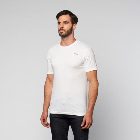 TRUS // Crewneck Tee // White (S)