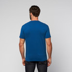 TRUS // V-Neck Tee // Cool Blue (S)