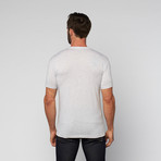 TRUS // Crewneck Tri-Blend Tee // Heather White (S)