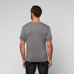 TRUS // V-Neck Tri-Blend Tee // Heather Grey (S)