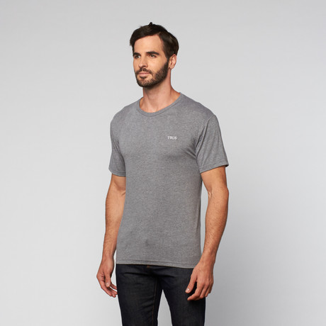 TRUS // Crewneck Tri-Blend Tee // Heather Grey (S)
