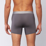 Microfiber Boxer Brief 2-Pack // Charcoal (XL)