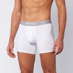 Microfiber Boxer Brief // White // Pack of 2 (XL)