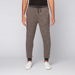 Carter Floral Quilted Jogger // Heather Charcoal (M)