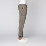 Carter Wool Blend Sweater Knit Jogger // Speckled Grey (M)