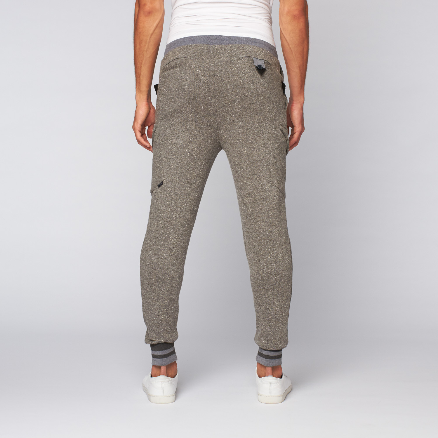 Carter Wool Blend Sweater Knit Jogger // Speckled Grey (S) - The New ...