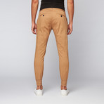 Jordan Slim Lightweight Stretch Twill Jogger // Khaki (32WX32L)