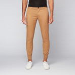 Jordan Slim Lightweight Stretch Twill Jogger // Khaki (32WX32L)