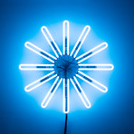 Gyroscopic Illuminated Figure