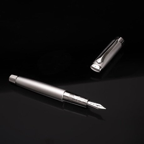 Omas Maserati Silver Fountain Pen // 44391