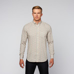 Military Long Sleeve Button Up // Grey (XL)