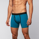 PACT // Peacock Boxer Brief // Turquoise (L (36"-38"))