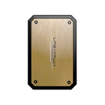 Apple LithiumCard Pro // Black + Gold (Android)