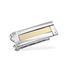 Over Under Design + 14K Insert Money Clip