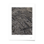 Berlin City Map // Framed Print (16"L x 20"H)