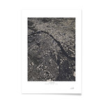 London City Map // Framed Print (16"L x 20"H)